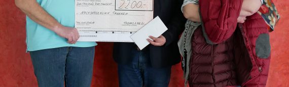 Geburtstagsspende Ehepaar Koster , 2.200,00 Euro