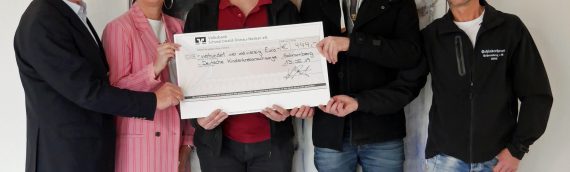 Närrische Spende der Schinderhexen Schramberg e.V., 444,00 Euro