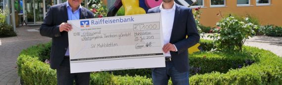 Sportverein Mahlstetten e.V., 1.000,00 Euro