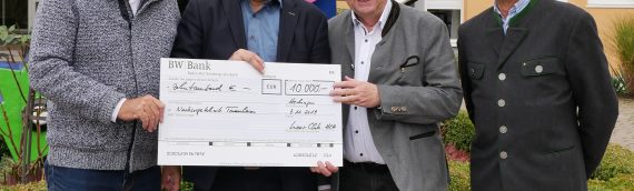 Lions Club Hechingen „Benefiz Golfturnier“ , 10.000,00 Euro