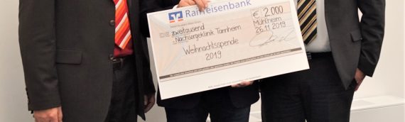 Raiffeisenbank Donau-Heuberg eG, 2.000,00 Euro
