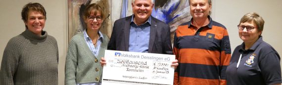 Kolpingsfamilie Lauffen: 2.000,00 €