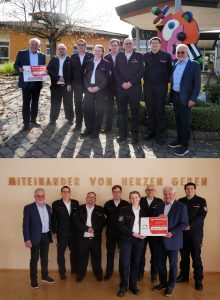 Feuerwehrverein Neuweiler: 1.200,00 € sowie 720,00 €