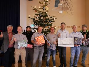 Firma Wolfgang Steiger GmbH: 2.000,00 € + Sachspenden