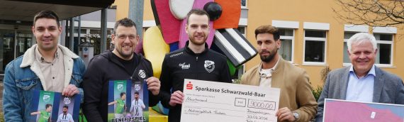 Benefizspiel am Weltkrebstag – Herr Tevfik Ceylan und Herr Oliver Rösch: 9.000,00 €