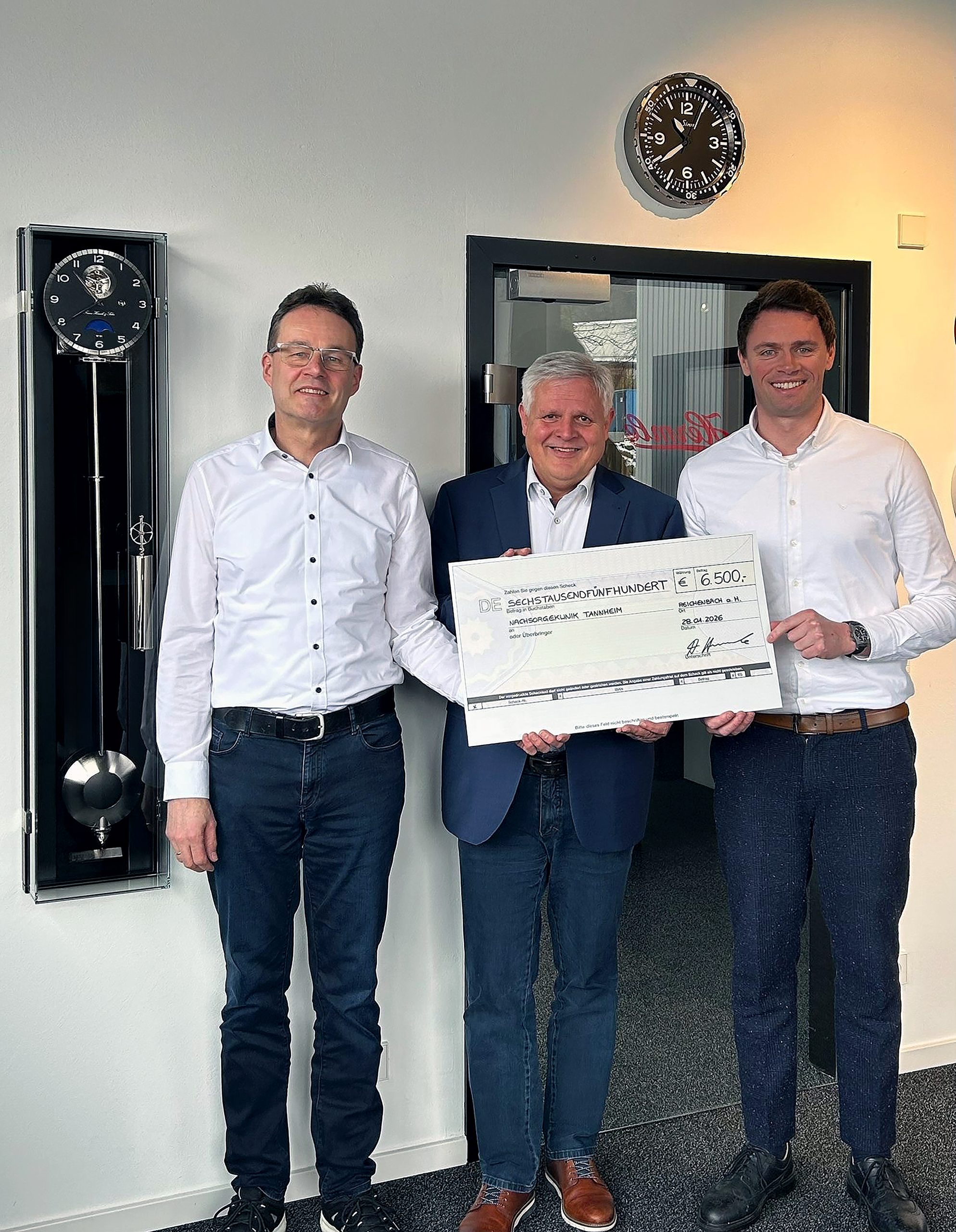 Übergabe Tannheimer Nachsorgeklinik